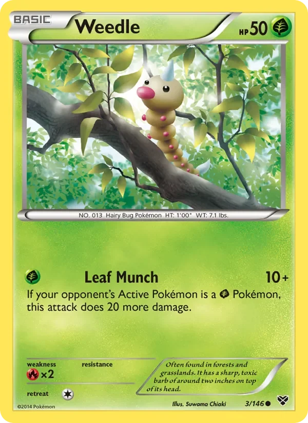 Weedle - Non-holo