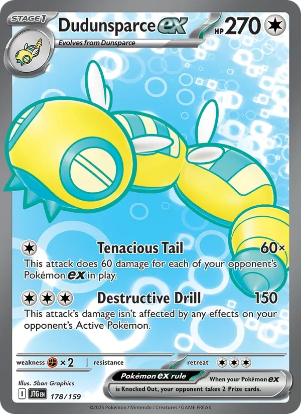 Dudunsparce ex - Full Art