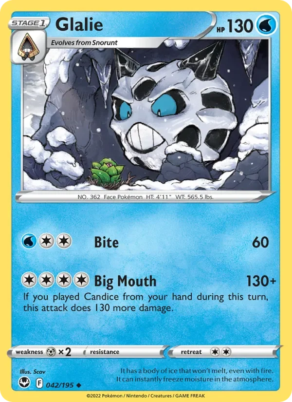Glalie - Non-holo