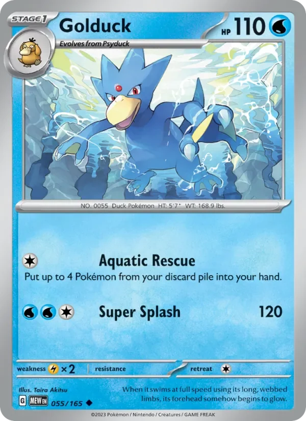Golduck - Non-holo