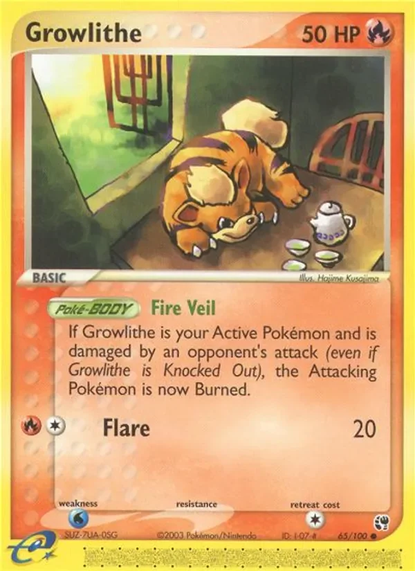 Growlithe - Non-holo