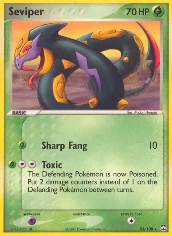 Seviper - Non-holo