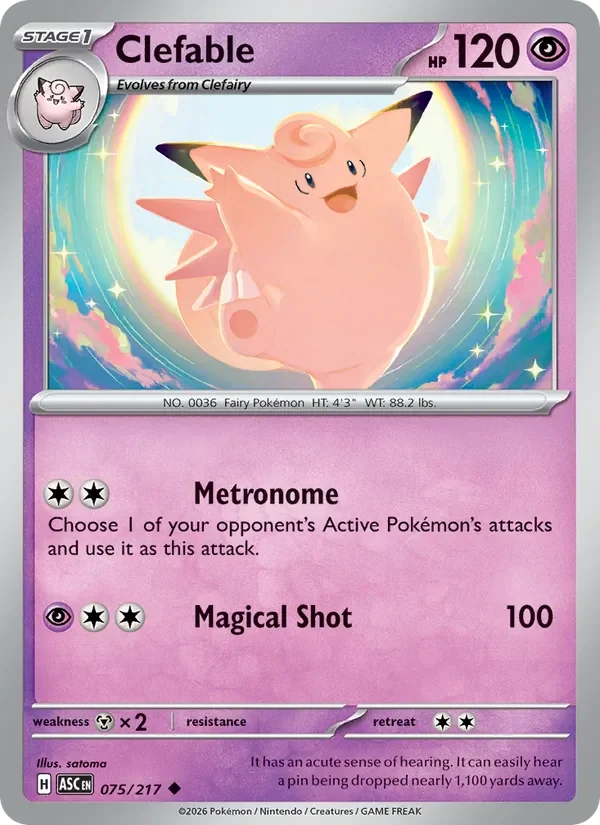 Clefable - Non-holo