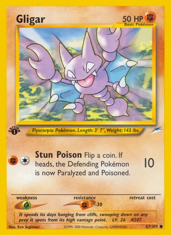 Gligar - Non-holo