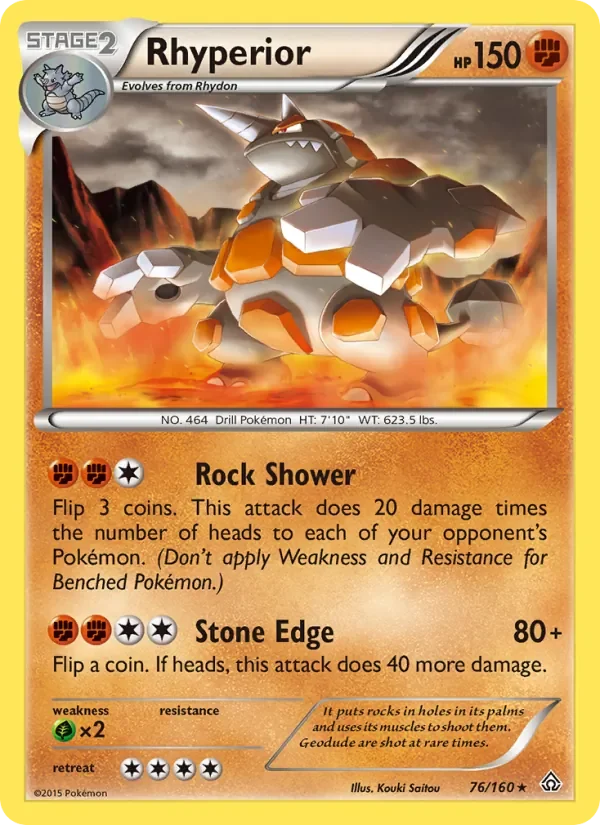 Rhyperior - Non-holo