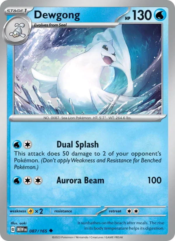 Dewgong - Non-holo