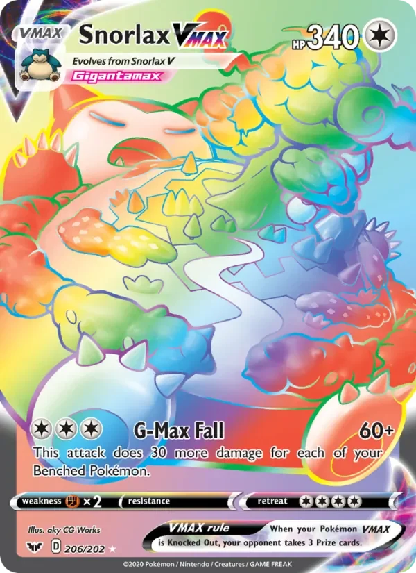 Snorlax VMAX - Holo