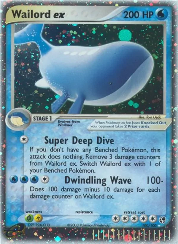 Wailord ex - Holo