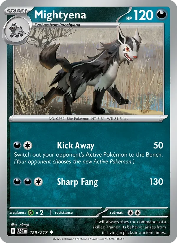 Mightyena - Non-holo