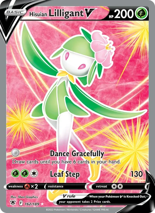 Hisuian Lilligant V - Holo