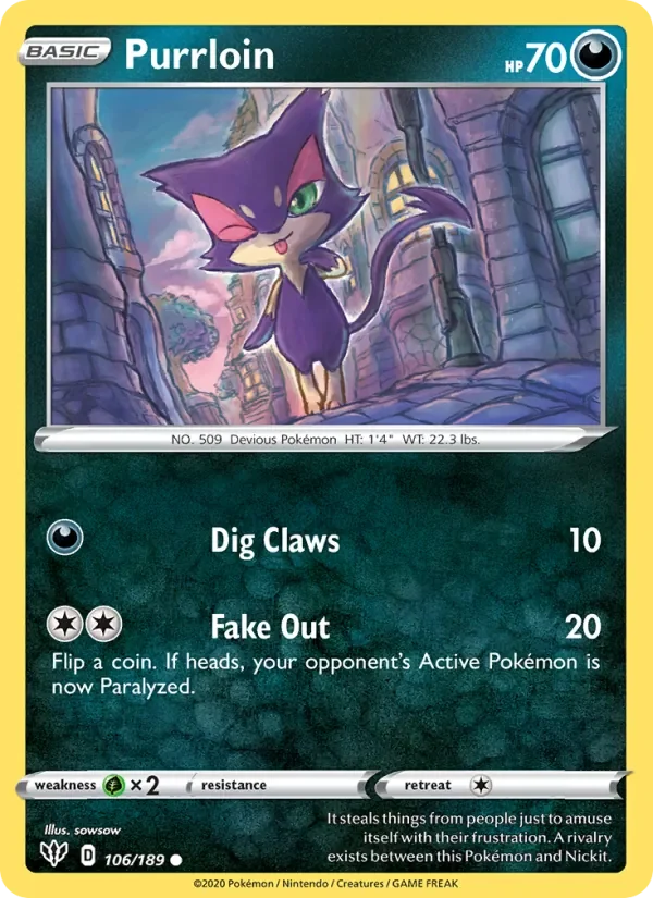 Purrloin - Non-holo