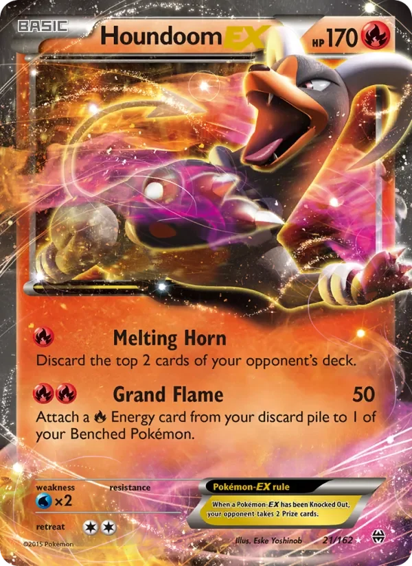 Houndoom EX - Non-holo
