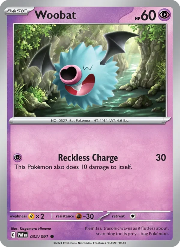 Woobat - Non-holo