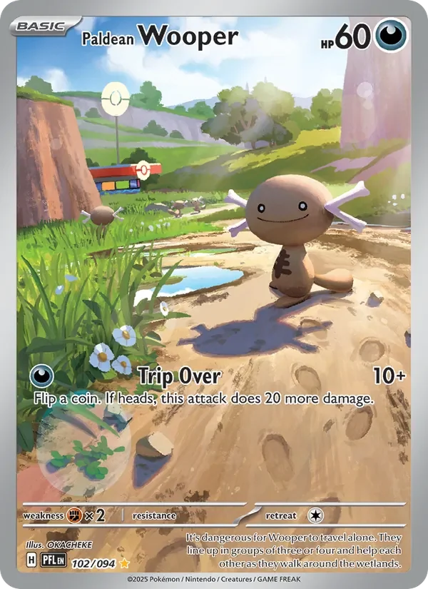 Paldean Wooper - Full Art