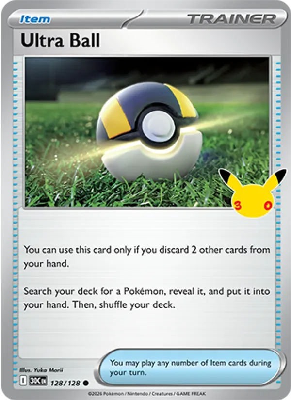 Ultra Ball - Non-holo - 30th Anniversary