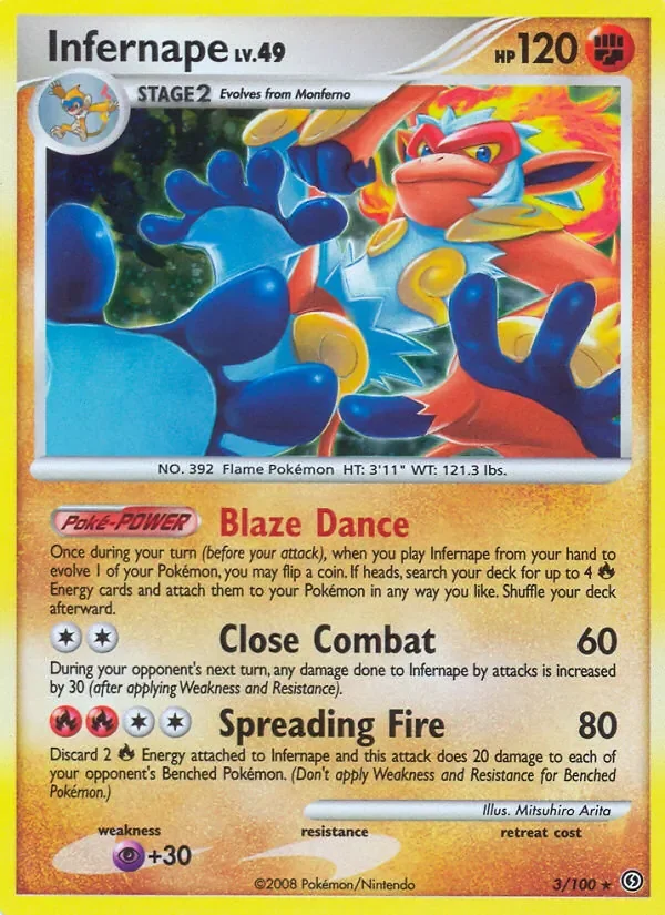 Infernape - Holo