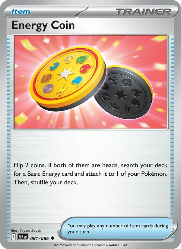 Energy Coin - Non-holo
