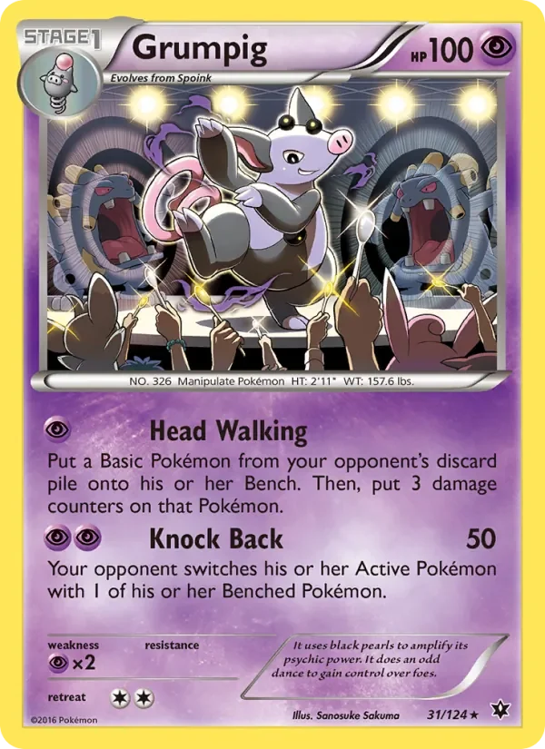 Grumpig - Non-holo