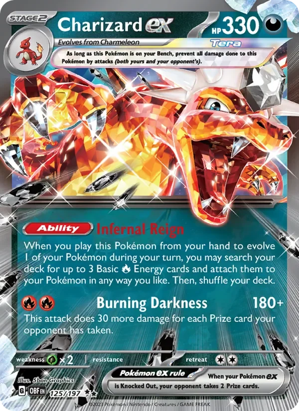 Charizard ex - Holo