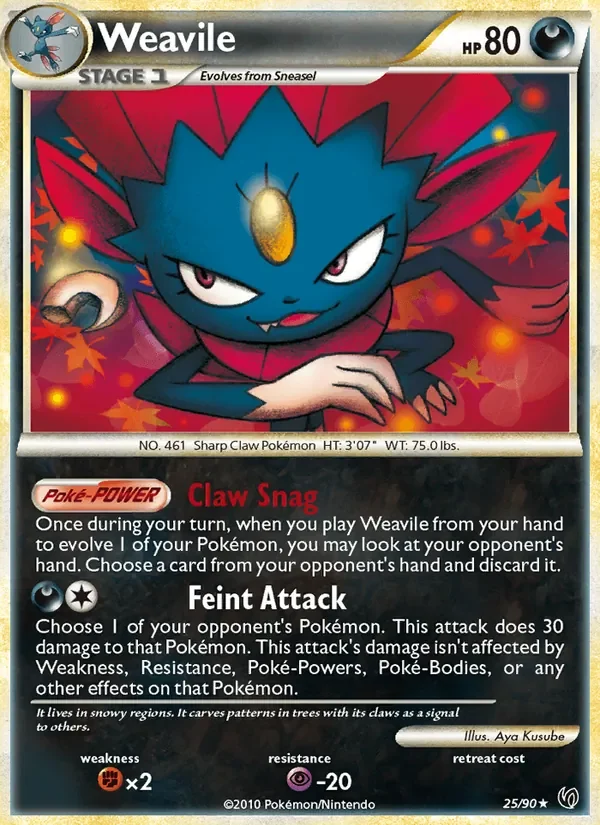 Weavile - Non-holo
