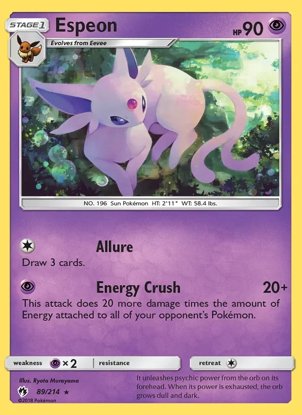 Espeon - Non-holo