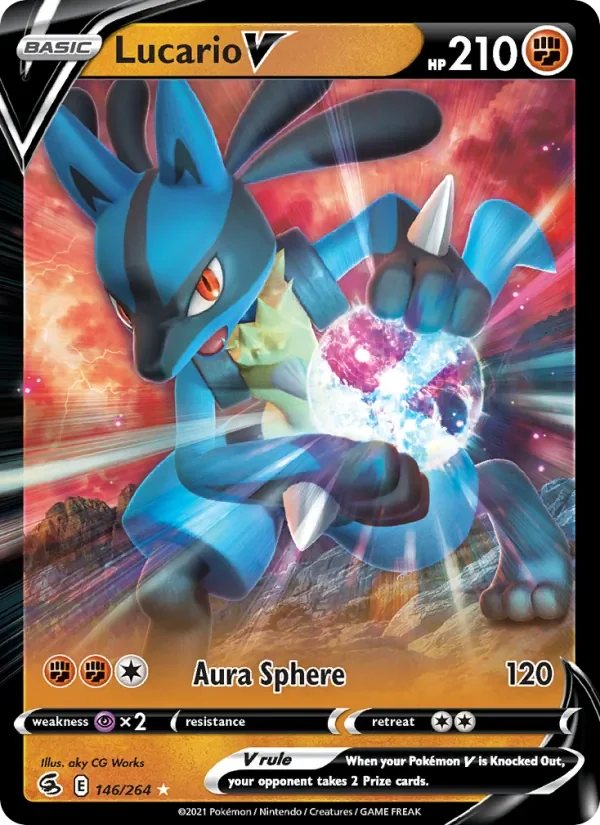 Lucario V - Holo