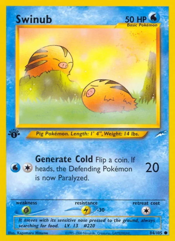 Swinub - Non-holo