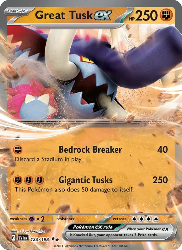 Great Tusk ex - Holo