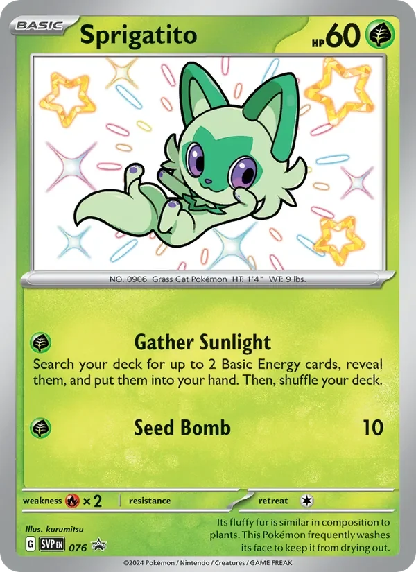 Sprigatito - Holo