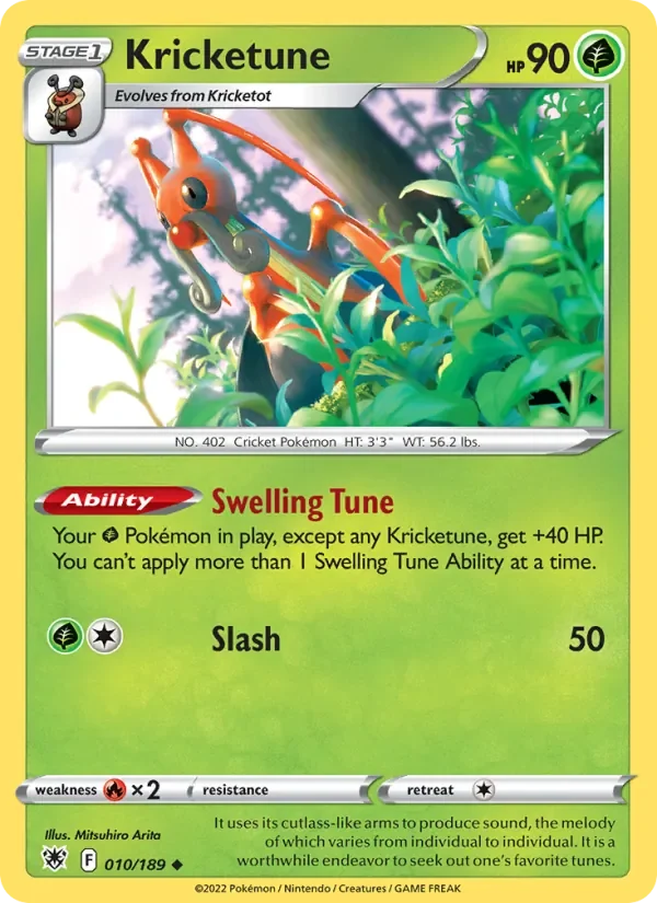Kricketune - Non-holo