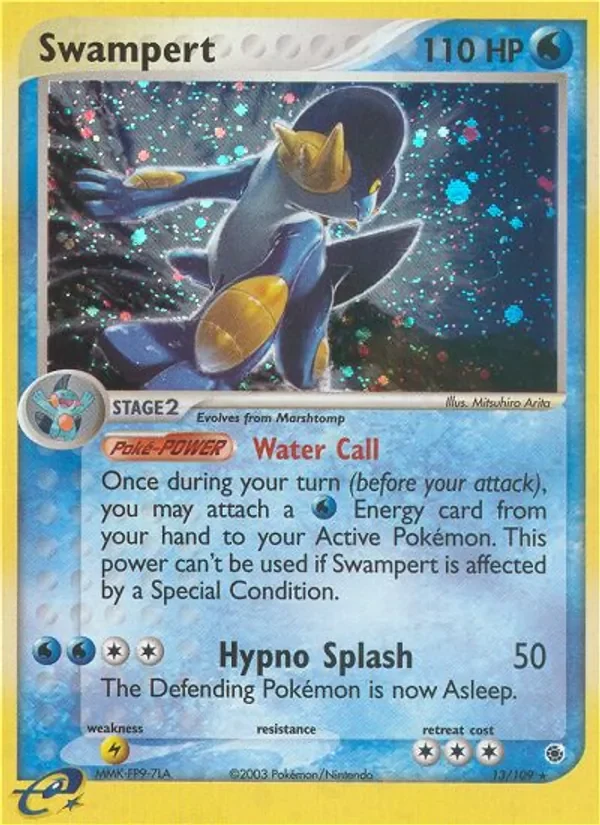 Swampert - Non-holo - Reed Weichler