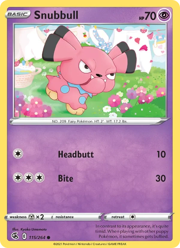 Snubbull - Non-holo