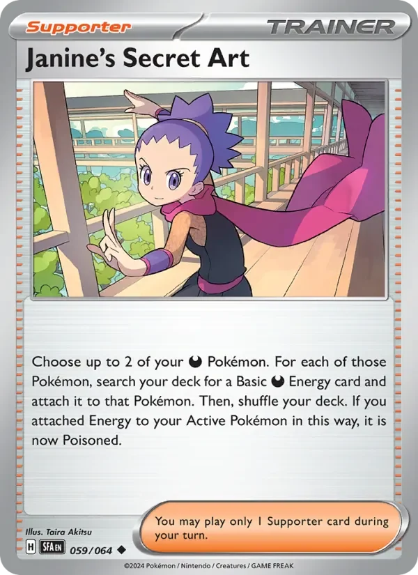 Janine's Secret Art - Non-holo