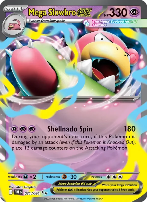 Mega Slowbro ex - Holo