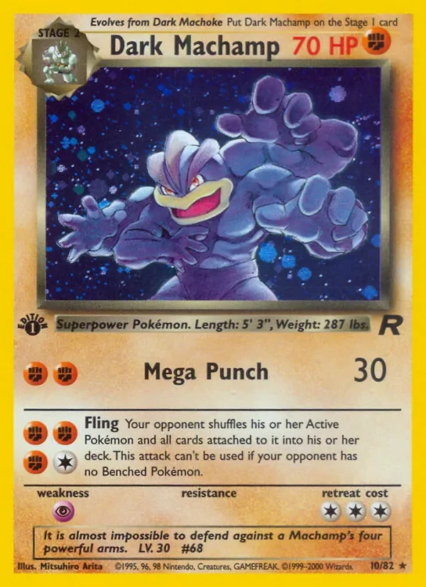 Dark Machamp - Holo