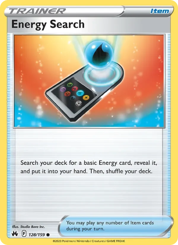 Energy Search - Non-holo