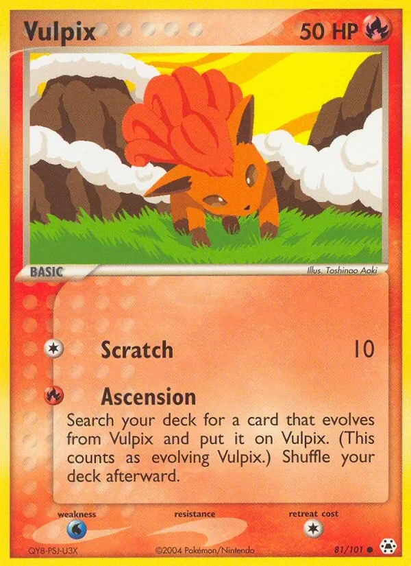 Vulpix - Non-holo