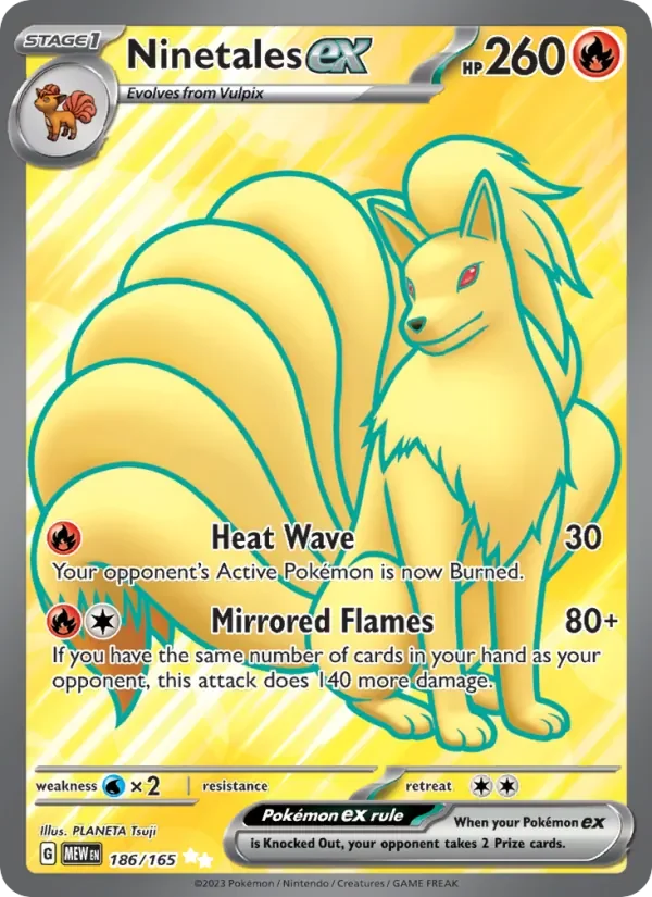 Ninetales ex - Full Art