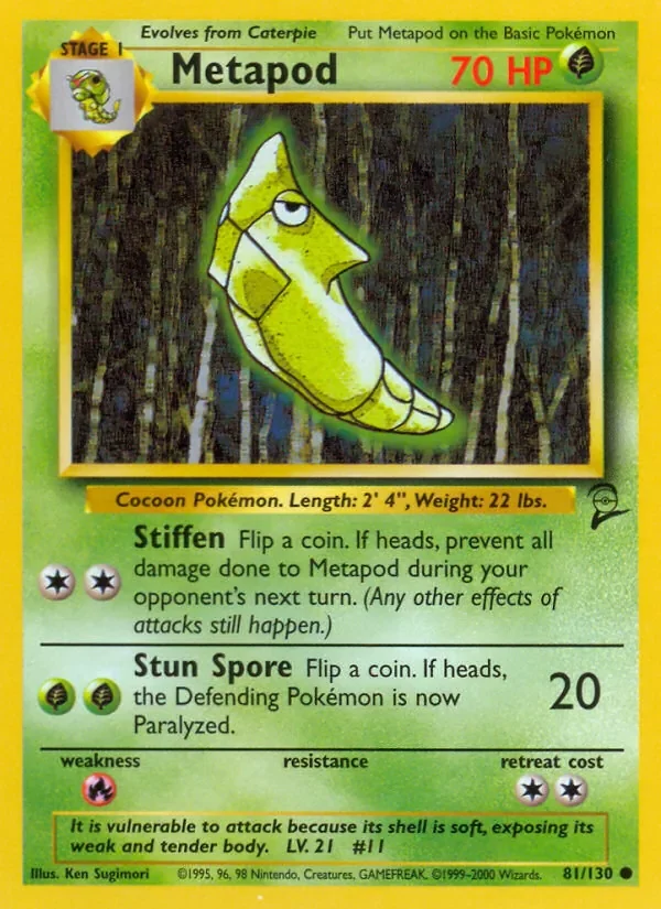 Metapod - Non-holo