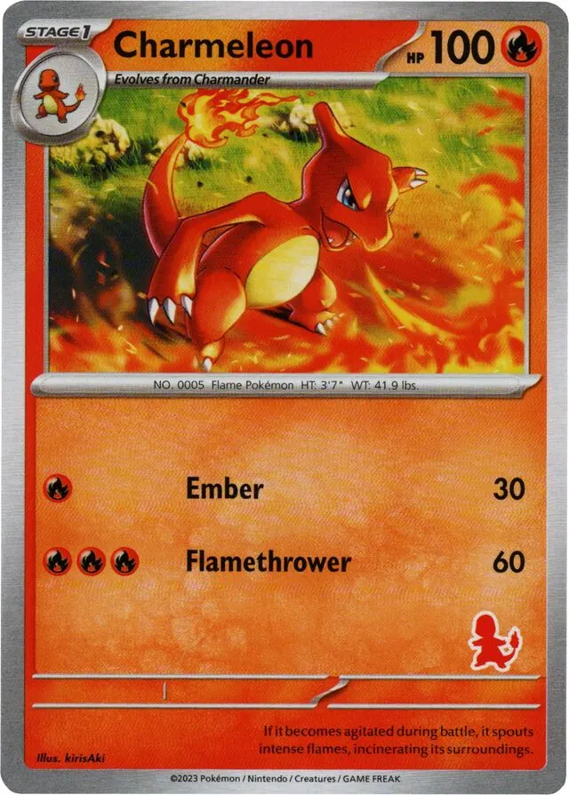 Charmeleon - Non-holo - Charmander