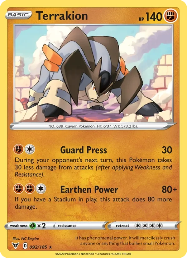 Terrakion - Non-holo
