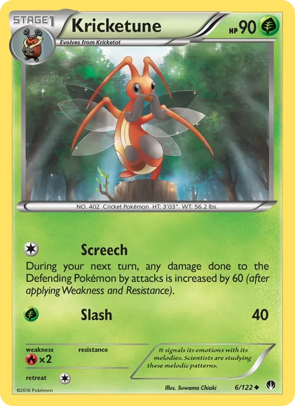 Kricketune - Non-holo