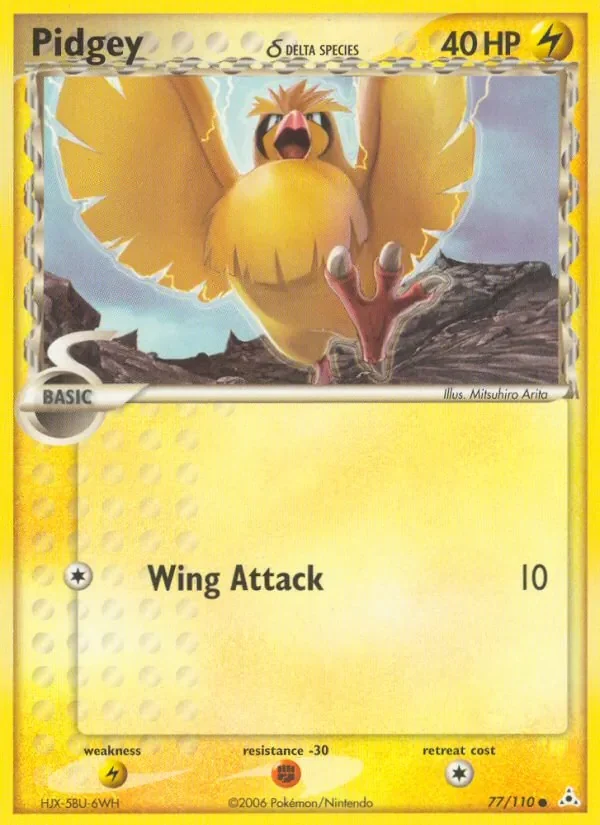 Pidgey δ - Non-holo