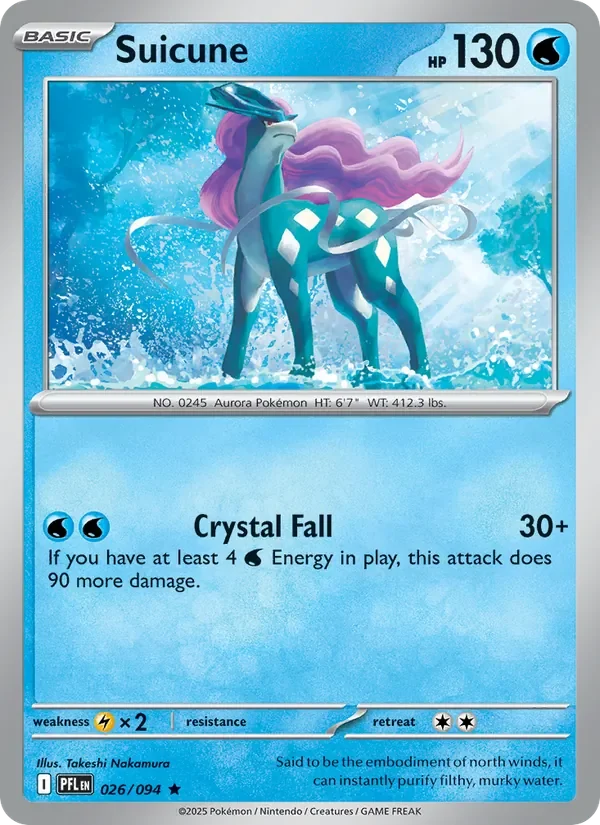 Suicune - Holo