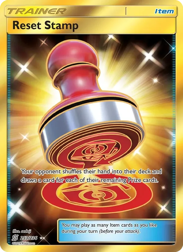 Reset Stamp - Non-holo