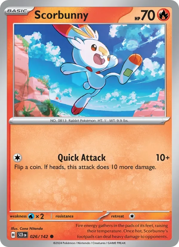 Scorbunny - Non-holo