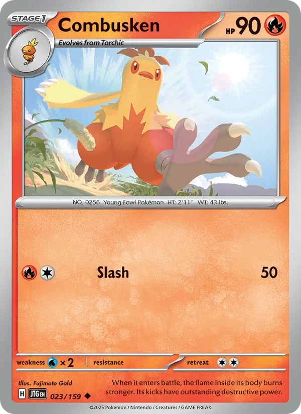 Combusken - Non-holo