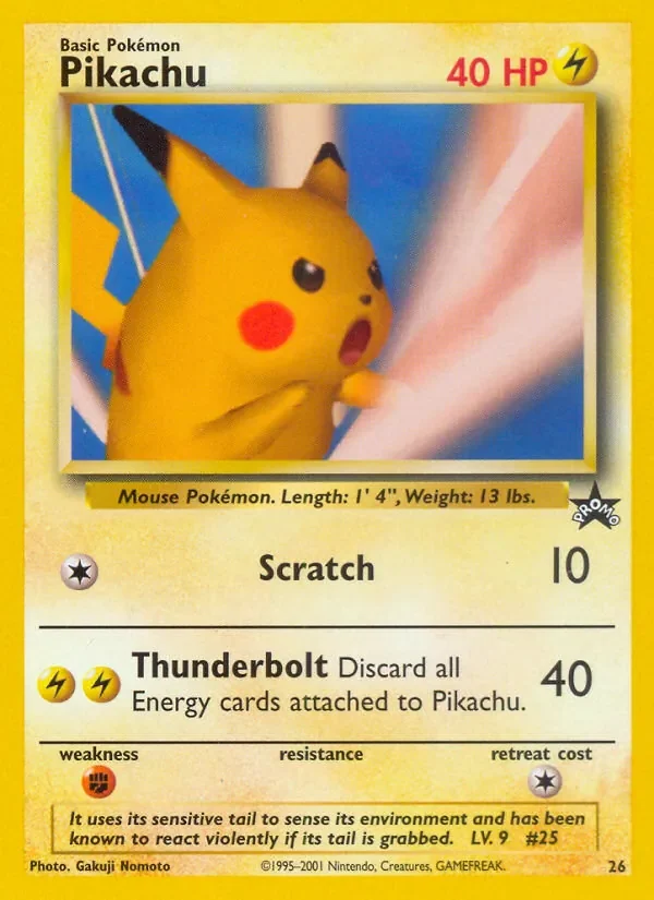 Pikachu - Non-holo