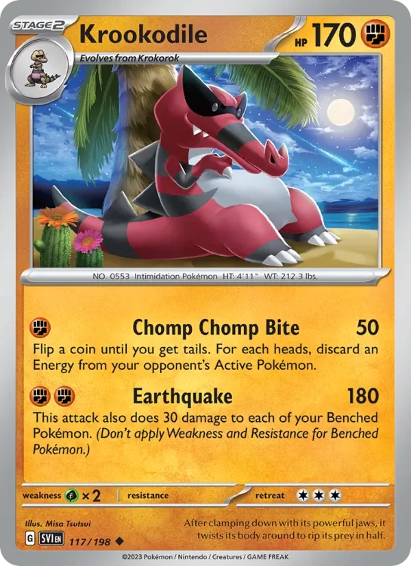 Krookodile - Non-holo