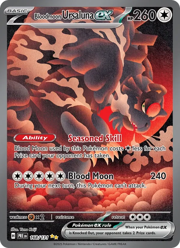 Bloodmoon Ursaluna ex - Full Art